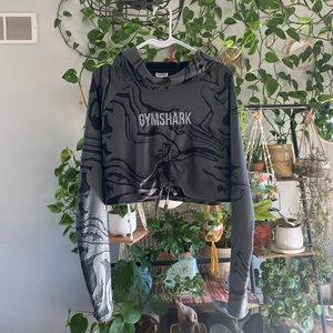 Gymshark crop hoodie